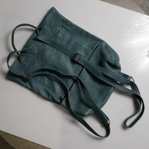 Handbags - Handmade Leather Backpack from Spain